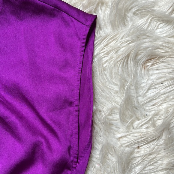 Forever 21 Purple and Black Dress Size Large - Picture 5 of 9